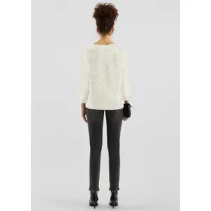 Batwing Sparkly Pull Women QS image-4