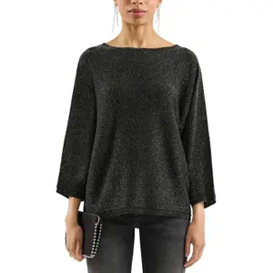 Batwing Sparkly Pull Women QS image-2