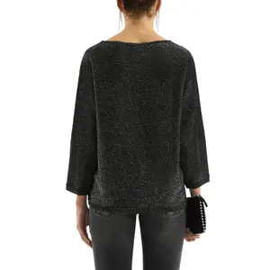 Batwing Sparkly Pull Women QS image-5