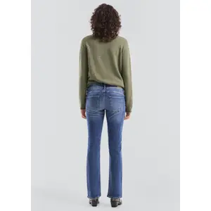 Heathered Sweater with Rolled Edges for Women QS image-4