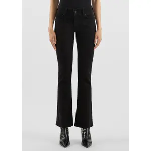Mid-Rise Bootcut Jeans for Women QS Catie image-6