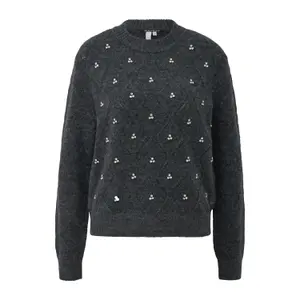 Strass-Embellished Pull for Women QS image-0