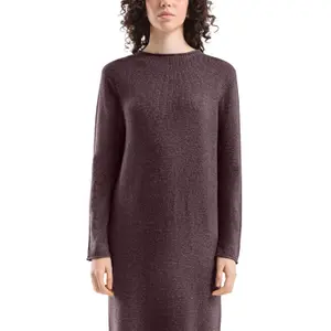 Women's Knit Sweater Dress QS image-2