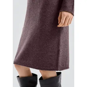 Women's Knit Sweater Dress QS image-3