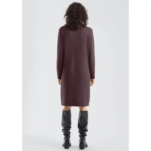 Women's Knit Sweater Dress QS image-4