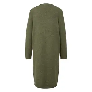 Women's Knit Sweater Dress QS image-1