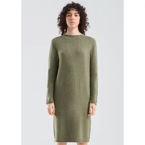 Women's Knit Sweater Dress QS image-2