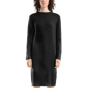 Women's Knit Sweater Dress QS image-2