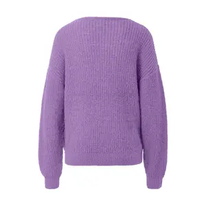 Womens V Neck Knit Sweater QS Regular Fit image-1