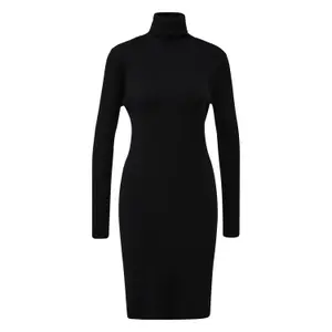 Women’s Fitted Knit Dress QS image-0