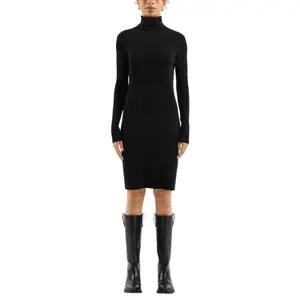 Women’s Fitted Knit Dress QS image-2