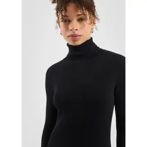 Women’s Fitted Knit Dress QS image-3