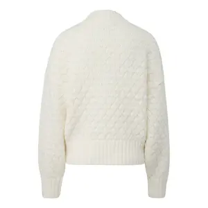 Dropped Shoulder Structured Jumper Women QS Loose Fit image-1