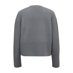 Fine Knit Cardigan Women QS image-1