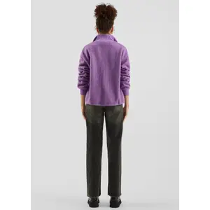 Women's Zip Fleece and Welt Pockets QS image-4