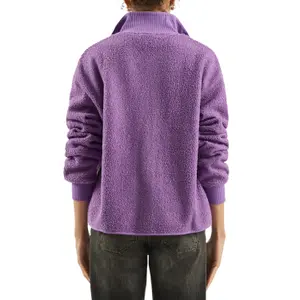 Women's Zip Fleece and Welt Pockets QS image-5