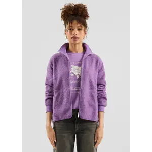 Women's Zip Fleece and Welt Pockets QS image-6