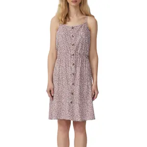 Women's Fine Strap Viscose Dress QS image-2