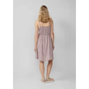 Women's Fine Strap Viscose Dress QS image-4