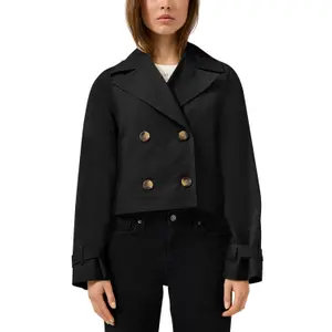 Women's Raglan Sleeve Peacoat QS image-2