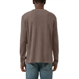 T-shirt με μακρύ μανίκι από jersey σμάλτου QS image-5