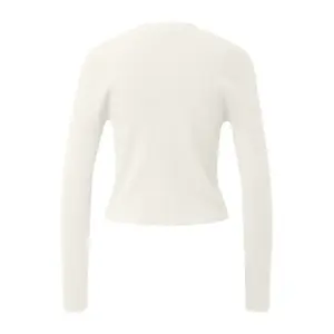 Fitted Ribbed Cardigan Women QS image-1