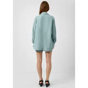 Long Sleeve Chiffon Blouse Women QS image-4