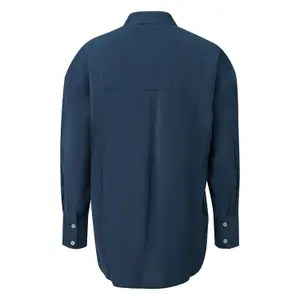 Fluid and Soft Long Sleeve Shirt for Women QS image-1
