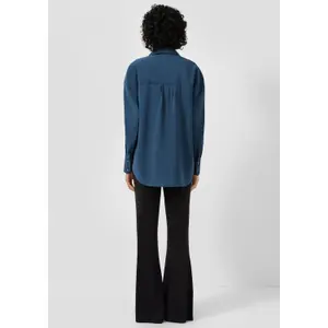 Fluid and Soft Long Sleeve Shirt for Women QS image-4