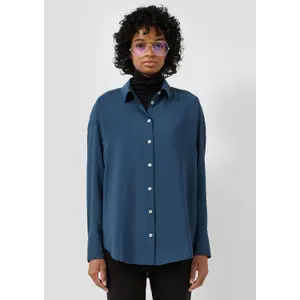 Fluid and Soft Long Sleeve Shirt for Women QS image-6
