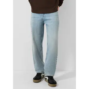 Ultra-Trendy Relaxed Straight Jeans QS image-6