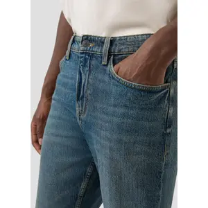 Regular High Waist Jeans QS image-3