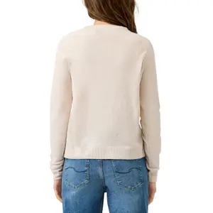 Comfortable Round Neck Pull for Women QS Regular Fit image-5