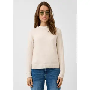 Comfortable Round Neck Pull for Women QS Regular Fit image-6