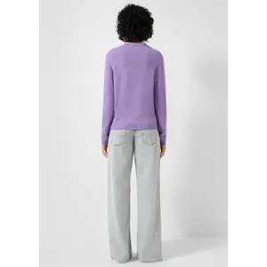 Comfortable Round Neck Pull for Women QS Regular Fit image-4