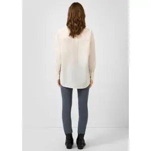 Fluid and Soft Long Sleeve Shirt for Women QS image-4