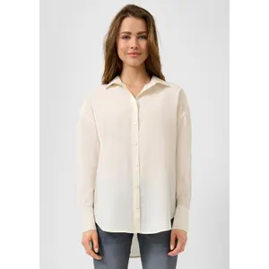Fluid and Soft Long Sleeve Shirt for Women QS image-6