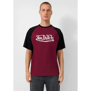 T-shirt με στρογγυλή λαιμόκοψη με εκτύπωση εμπρός QS Von Dutch image-6