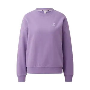 Women's Sweatshirt with Subtle Embroidery QS image-0