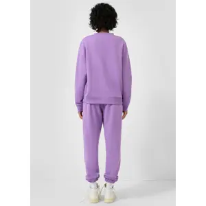 Women's Sweatshirt with Subtle Embroidery QS image-4