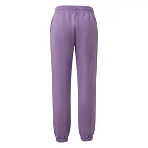 Women's Elastic Waist Fleece Jogging Trousers QS image-1