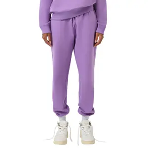 Women's Elastic Waist Fleece Jogging Trousers QS image-2