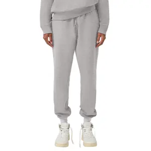 Women's Elastic Waist Fleece Jogging Trousers QS image-2