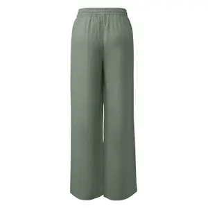 Wide Lightweight Chiffon Trousers Women QS image-1