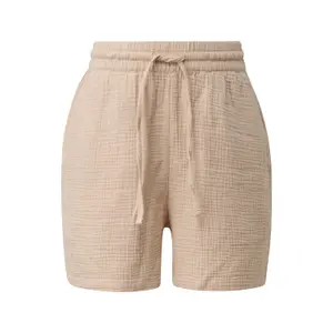Lace Detail Elastic Waist Short For Women QS image-0