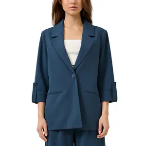 Natural Style Blazer for Women QS image-2