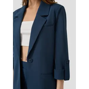 Natural Style Blazer for Women QS image-3