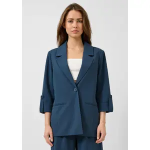 Natural Style Blazer for Women QS image-6