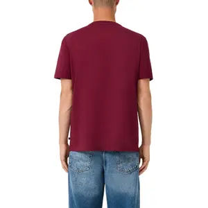 T-shirt με στρογγυλή λαιμόκοψη με εκτύπωση μπροστά κανονική εφαρμογή QS Von Dutch image-5