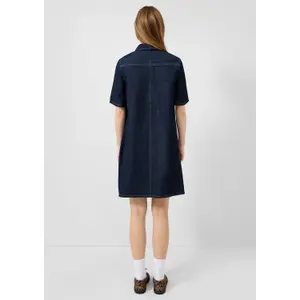 Women's denim dress QS image-4